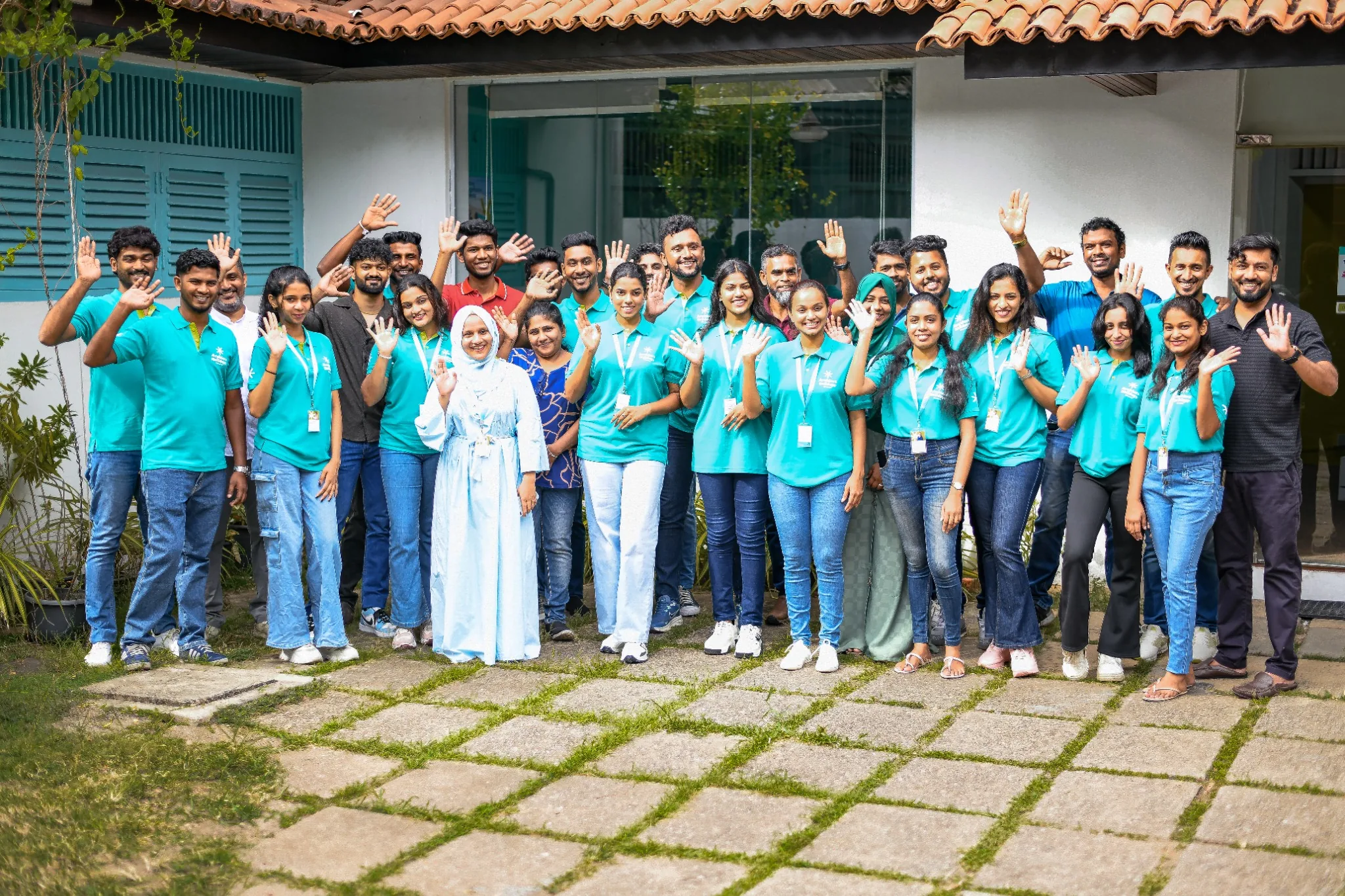 Arabiers Colombo office team welcoming verified travel agency partners in Sri Lanka