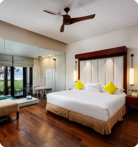The Fortress Resort  hotel view