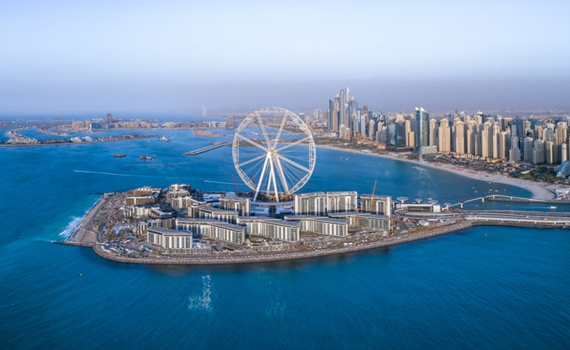 Tour Ain Dubai on the Blue Waters Island