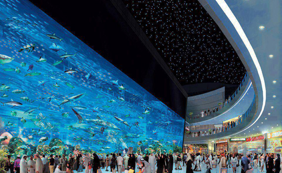 Visit Dubai Aquarium & Underwater Zoo 