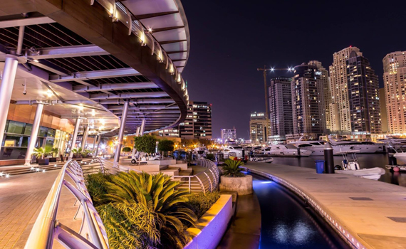 Take a Walk along the Marina Walk for a Beachfront Promenade
