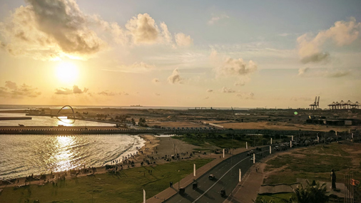 Galle Face and Port City Colombo