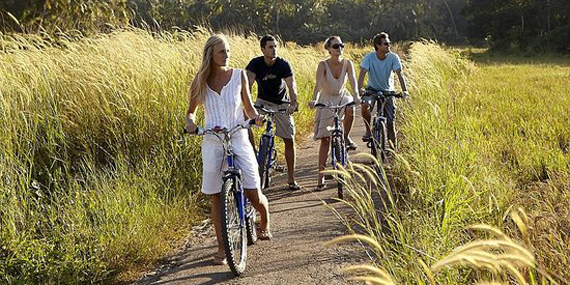 Lagoon and Village Cycling 