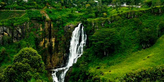 Devon waterfall